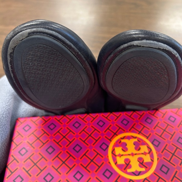Tory Burch Minnie Flats in Navy - Picture 8 of 15